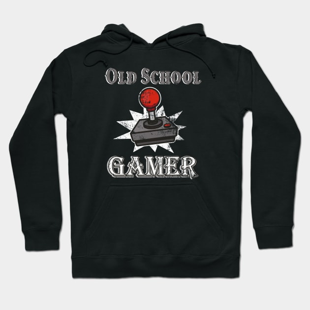 Old School Gamer Joystick Hoodie by Foxxy Merch